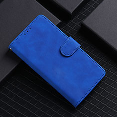 Custodia Portafoglio In Pelle Cover con Supporto L01Z per Xiaomi POCO C3 Blu