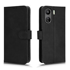 Custodia Portafoglio In Pelle Cover con Supporto L01Z per Xiaomi Poco C65 Nero