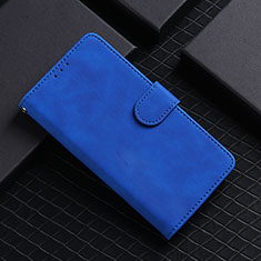 Custodia Portafoglio In Pelle Cover con Supporto L01Z per Xiaomi Poco M2 Blu