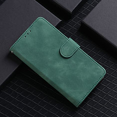 Custodia Portafoglio In Pelle Cover con Supporto L01Z per Xiaomi Poco M2 Verde