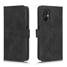 Custodia Portafoglio In Pelle Cover con Supporto L01Z per Xiaomi Poco M5 4G Nero