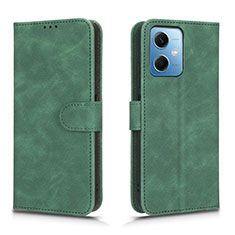 Custodia Portafoglio In Pelle Cover con Supporto L01Z per Xiaomi Poco X5 5G Verde