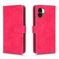 Custodia Portafoglio In Pelle Cover con Supporto L01Z per Xiaomi Redmi A1 Rosa Caldo