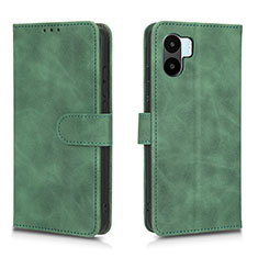 Custodia Portafoglio In Pelle Cover con Supporto L01Z per Xiaomi Redmi A1 Verde