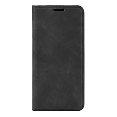 Custodia Portafoglio In Pelle Cover con Supporto L02 per Huawei P40 Nero