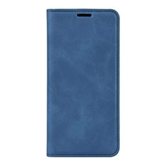 Custodia Portafoglio In Pelle Cover con Supporto L02 per Huawei P40 Pro+ Plus Blu