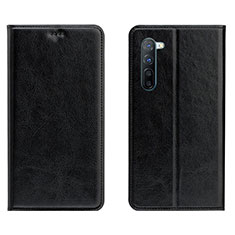 Custodia Portafoglio In Pelle Cover con Supporto L02 per Oppo K7 5G Nero