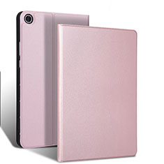 Custodia Portafoglio In Pelle Cover con Supporto L02 per Samsung Galaxy Tab S5e Wi-Fi 10.5 SM-T720 Oro Rosa