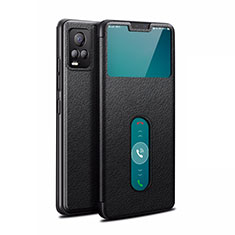 Custodia Portafoglio In Pelle Cover con Supporto L02 per Vivo V20 Pro 5G Nero