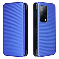 Custodia Portafoglio In Pelle Cover con Supporto L02Z per Huawei Mate X2 Blu