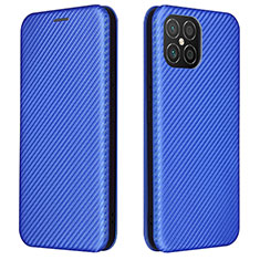 Custodia Portafoglio In Pelle Cover con Supporto L02Z per Huawei Nova 8 SE 4G Marrone