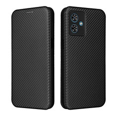 Custodia Portafoglio In Pelle Cover con Supporto L02Z per Motorola Moto G54 5G Nero