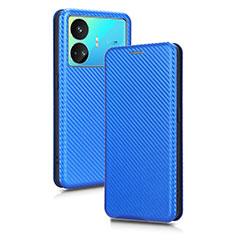 Custodia Portafoglio In Pelle Cover con Supporto L02Z per Realme GT Neo5 SE 5G Blu