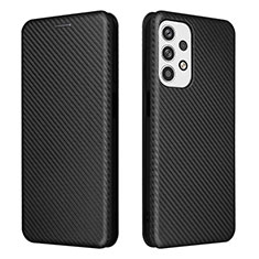 Custodia Portafoglio In Pelle Cover con Supporto L02Z per Samsung Galaxy A23 4G Nero