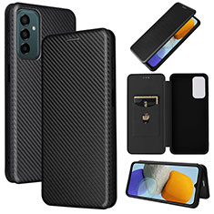 Custodia Portafoglio In Pelle Cover con Supporto L02Z per Samsung Galaxy F23 5G Nero