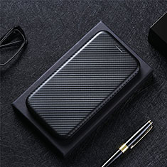 Custodia Portafoglio In Pelle Cover con Supporto L02Z per Xiaomi Black Shark 4 Pro 5G Nero