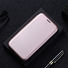 Custodia Portafoglio In Pelle Cover con Supporto L02Z per Xiaomi Poco C40 Oro Rosa