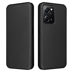 Custodia Portafoglio In Pelle Cover con Supporto L02Z per Xiaomi Poco X5 Pro 5G Nero