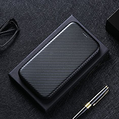 Custodia Portafoglio In Pelle Cover con Supporto L02Z per Xiaomi Redmi 9 India Nero