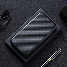 Custodia Portafoglio In Pelle Cover con Supporto L02Z per Xiaomi Redmi 9A Nero