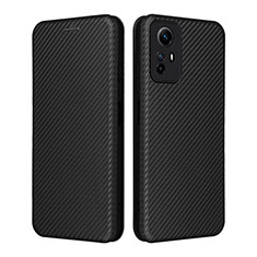 Custodia Portafoglio In Pelle Cover con Supporto L02Z per Xiaomi Redmi Note 12S Nero