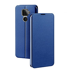 Custodia Portafoglio In Pelle Cover con Supporto L03 per Huawei Nova 5z Blu