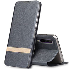 Custodia Portafoglio In Pelle Cover con Supporto L03 per Huawei Y9s Grigio