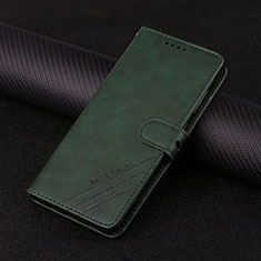 Custodia Portafoglio In Pelle Cover con Supporto L03 per Motorola Moto Edge 20 Pro 5G Verde