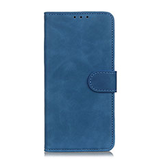 Custodia Portafoglio In Pelle Cover con Supporto L03 per Oppo F17 Pro Blu