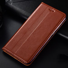 Custodia Portafoglio In Pelle Cover con Supporto L03 per Samsung Galaxy Note 10 Lite Arancione