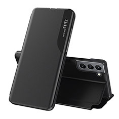 Custodia Portafoglio In Pelle Cover con Supporto L03 per Samsung Galaxy S21 Plus 5G Nero