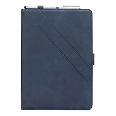 Custodia Portafoglio In Pelle Cover con Supporto L03 per Samsung Galaxy Tab S5e Wi-Fi 10.5 SM-T720 Blu
