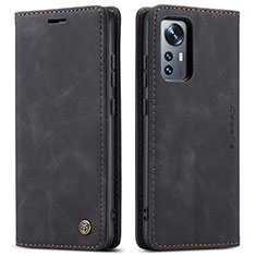 Custodia Portafoglio In Pelle Cover con Supporto L03 per Xiaomi Mi 12 5G Nero