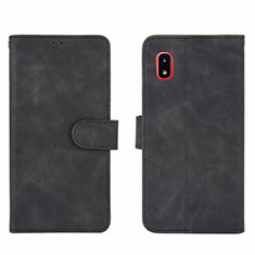 Custodia Portafoglio In Pelle Cover con Supporto L03Z per Samsung Galaxy A20 SC-02M SCV46 Nero