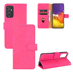 Custodia Portafoglio In Pelle Cover con Supporto L03Z per Samsung Galaxy A25 5G Rosa Caldo