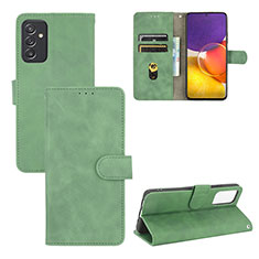 Custodia Portafoglio In Pelle Cover con Supporto L03Z per Samsung Galaxy A25 5G Verde