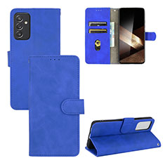 Custodia Portafoglio In Pelle Cover con Supporto L03Z per Samsung Galaxy A35 5G Blu