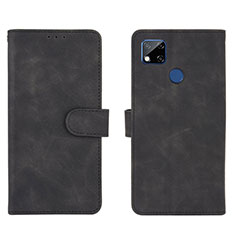 Custodia Portafoglio In Pelle Cover con Supporto L03Z per Xiaomi POCO C3 Nero