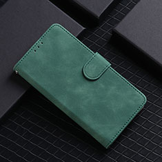 Custodia Portafoglio In Pelle Cover con Supporto L03Z per Xiaomi Redmi 10X Pro 5G Verde