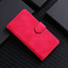 Custodia Portafoglio In Pelle Cover con Supporto L03Z per Xiaomi Redmi Note 11 Pro+ Plus 5G Rosa Caldo