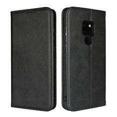 Custodia Portafoglio In Pelle Cover con Supporto L04 per Huawei Mate 20 Nero