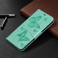 Custodia Portafoglio In Pelle Cover con Supporto L04 per Nokia 5.3 Verde