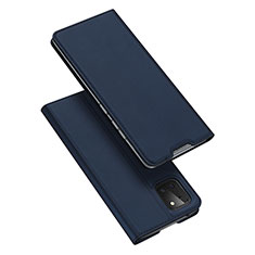 Custodia Portafoglio In Pelle Cover con Supporto L04 per Samsung Galaxy Note 10 Lite Blu