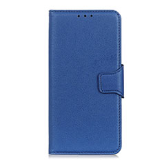 Custodia Portafoglio In Pelle Cover con Supporto L04 per Xiaomi Redmi 9A Blu