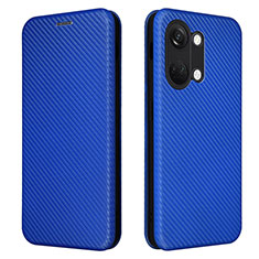 Custodia Portafoglio In Pelle Cover con Supporto L04Z per OnePlus Ace 2V 5G Blu