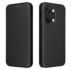 Custodia Portafoglio In Pelle Cover con Supporto L04Z per OnePlus Ace 2V 5G Nero