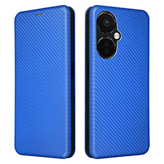 Custodia Portafoglio In Pelle Cover con Supporto L04Z per OnePlus Nord CE 3 5G Blu