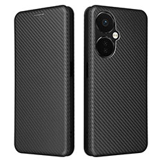 Custodia Portafoglio In Pelle Cover con Supporto L04Z per OnePlus Nord CE 3 5G Nero