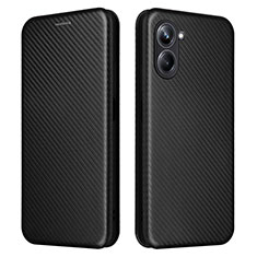 Custodia Portafoglio In Pelle Cover con Supporto L04Z per Realme 10 Pro 5G Nero