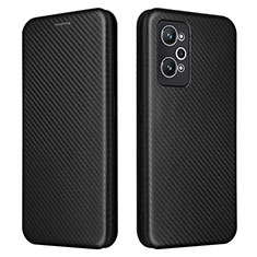 Custodia Portafoglio In Pelle Cover con Supporto L04Z per Realme GT Neo 3T 5G Nero